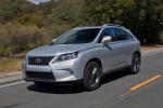 2013 Lexus RX350 F-Sport in Silver Lining Metallic - Driving Front Left Three-quarter View